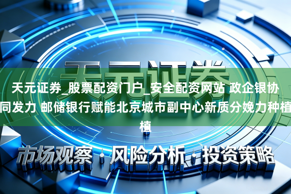 天元证券_股票配资门户_安全配资网站 政企银协同发力 邮储银行赋能北京城市副中心新质分娩力种植